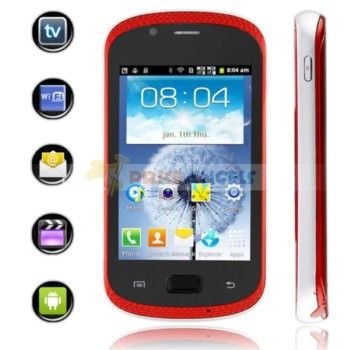 D6012+ MTK6515 Android 4.0 Smartphone Dual SIM FRETE GRATIS
